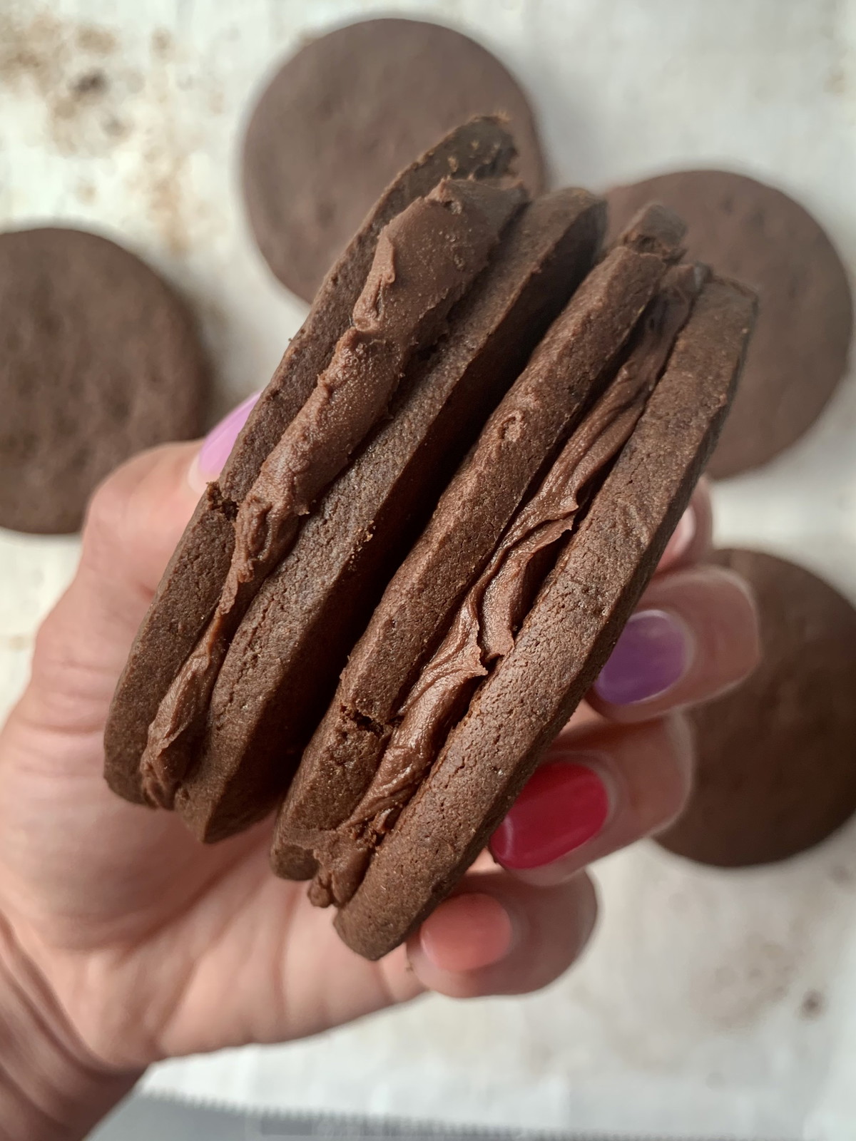 Double Chocolate Oreo Cookies 