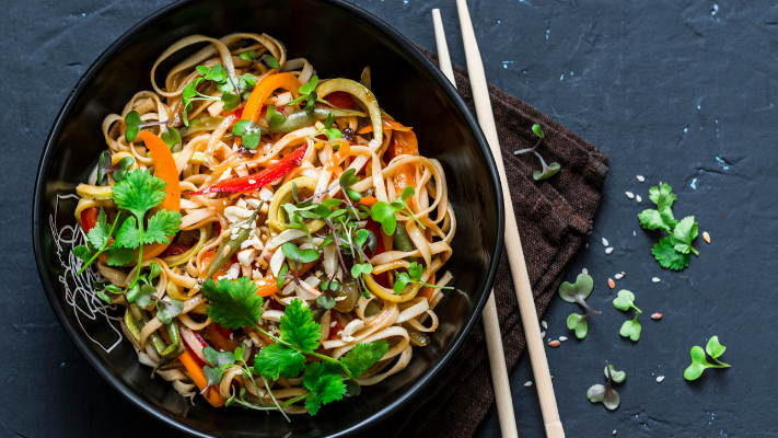 Image of Shrimp Pad Thai or Chicken Pad Thai