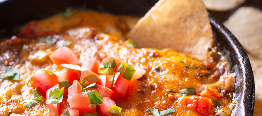 Skinny Chicken Queso in the Air Fryer