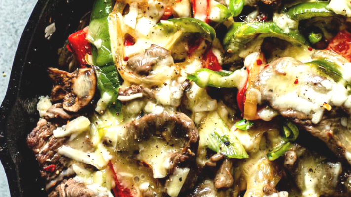 Image of Philly Cheesesteak Skillet a Lean and Green Recipe