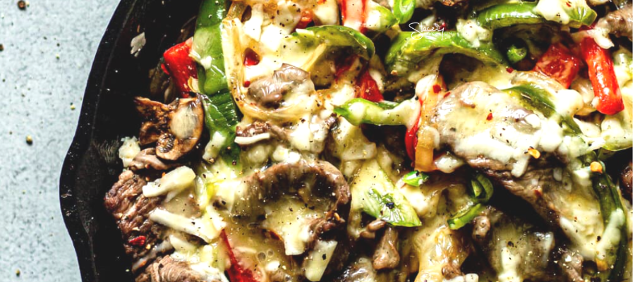 Philly Cheesesteak Skillet a Lean and Green Recipe