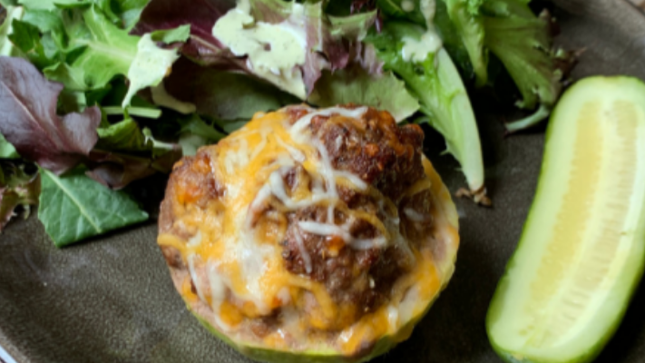 Cheesy Burger Bombs