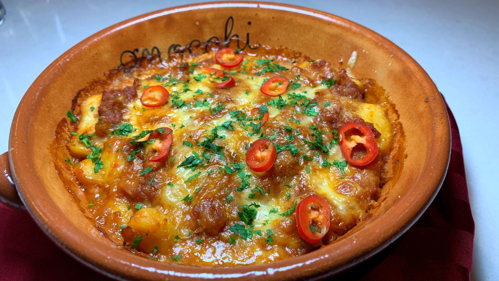 Image of Baked Gnocchi with Plant-Based Ragu