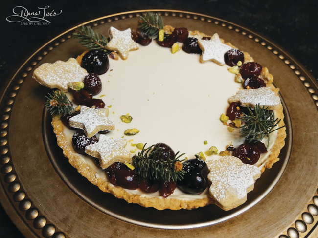 Image of Coconut Panna Cotta Tart