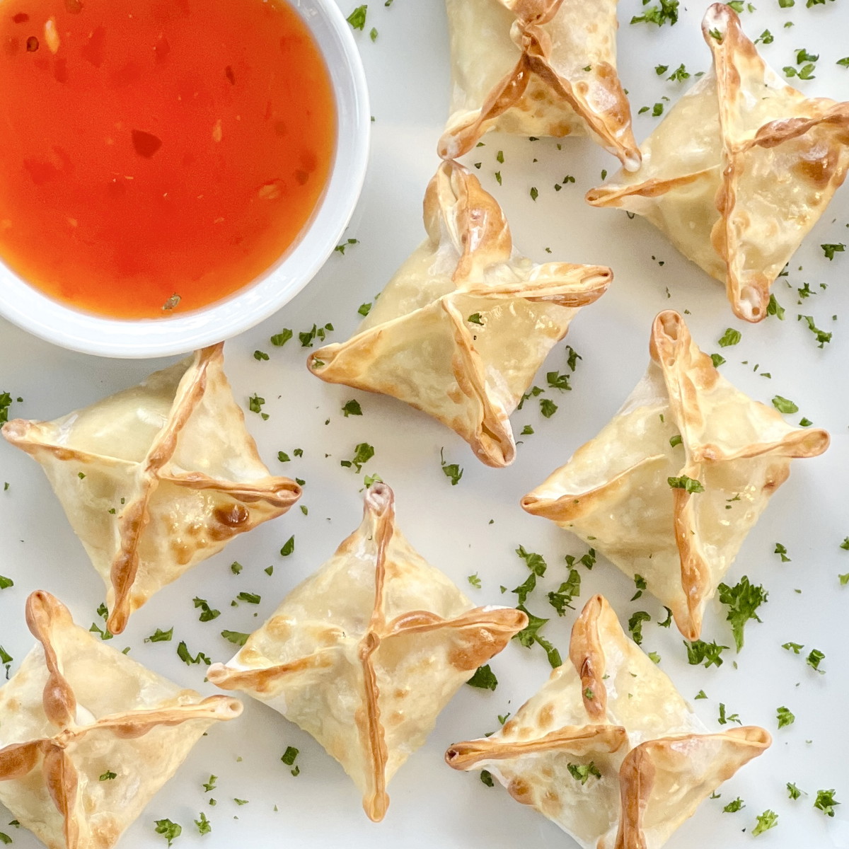 Air Fryer Crab Rangoons