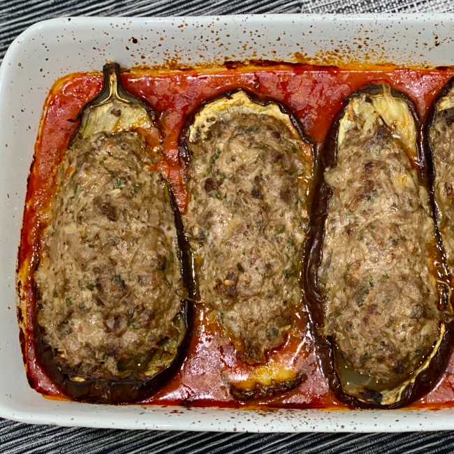 Image of Stuffed Eggplant Moussaka