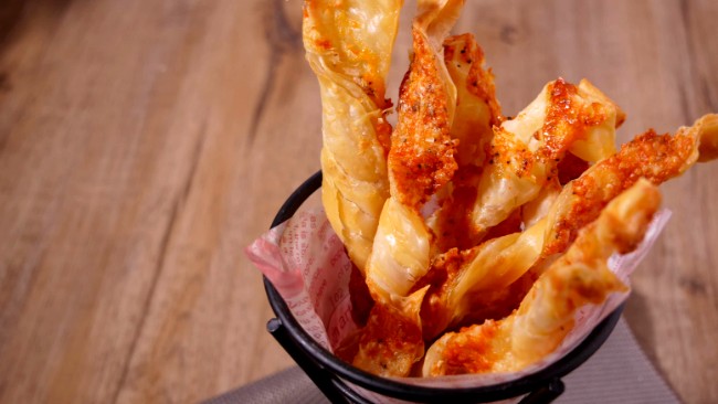 Image of Air Fryer Puff Pastry Cheese Sticks