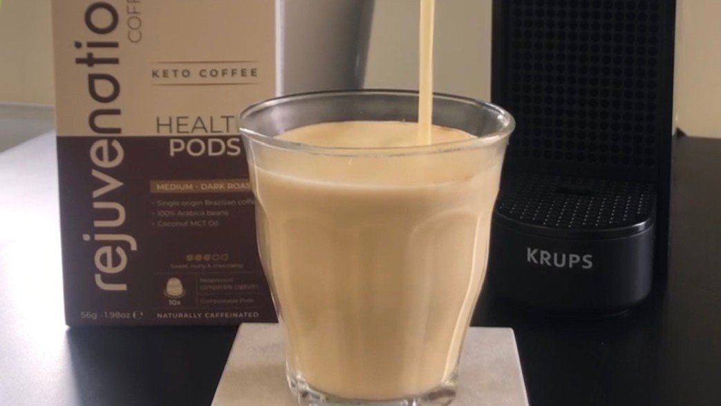 Imagen de la receta de café a prueba de balas de Nespresso