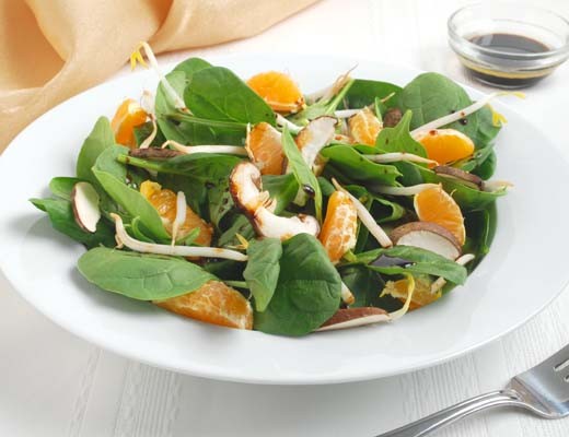 Image of Tangerine Asian Spinach Salad