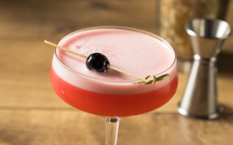 Gin Campari Sour