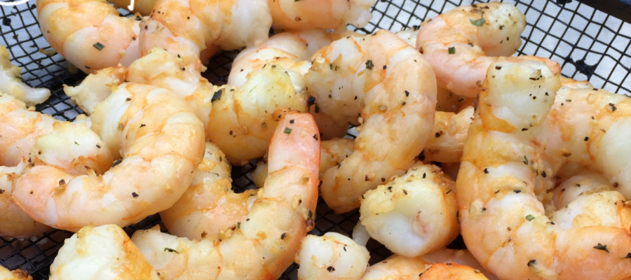 Tender Grilled Shrimp