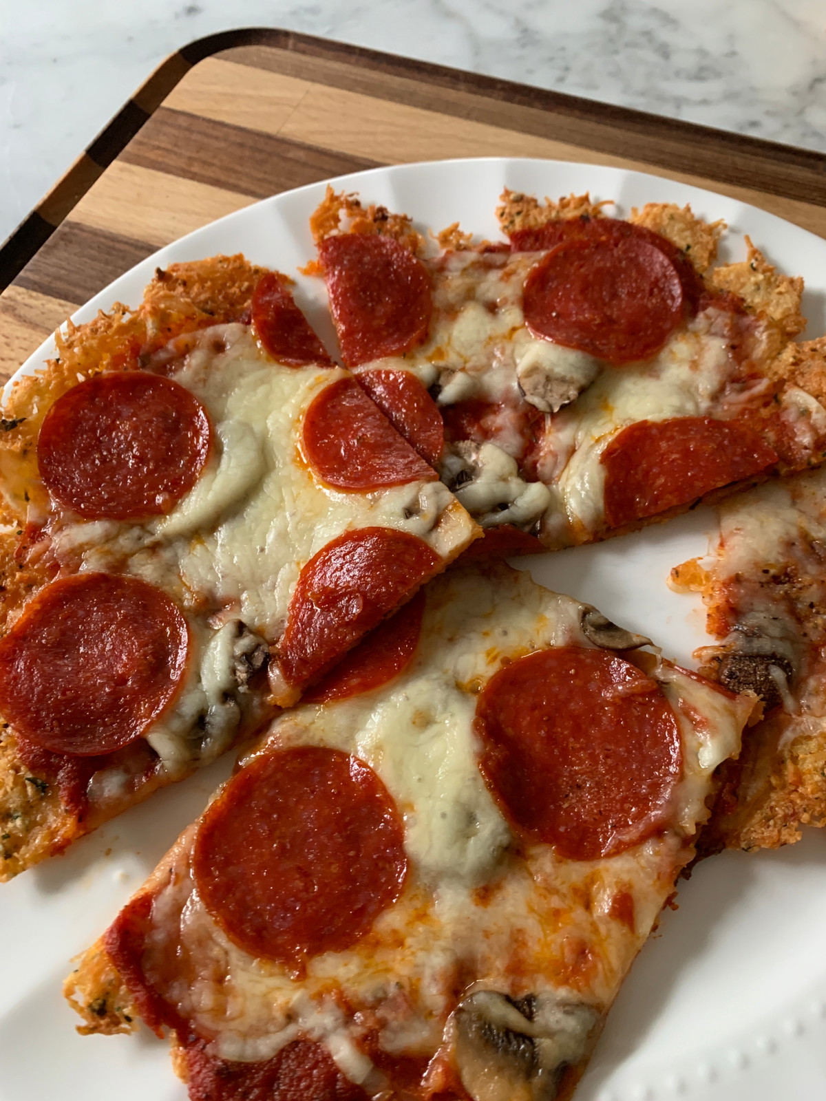 Zero Carb Pizza (Low Carb option too!)