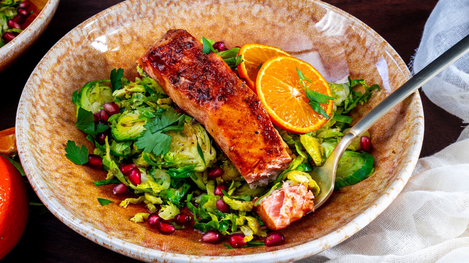 Image of Orange Glazed Grilled Salmon in Foil