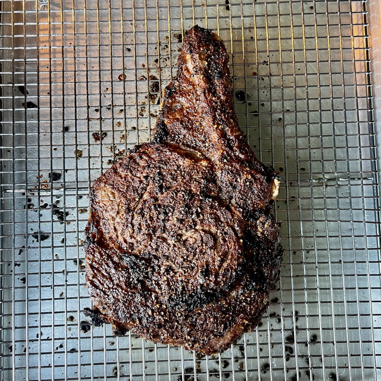 Image of Once cooked let the steak rest for about 10 minutes before slicing and serving.