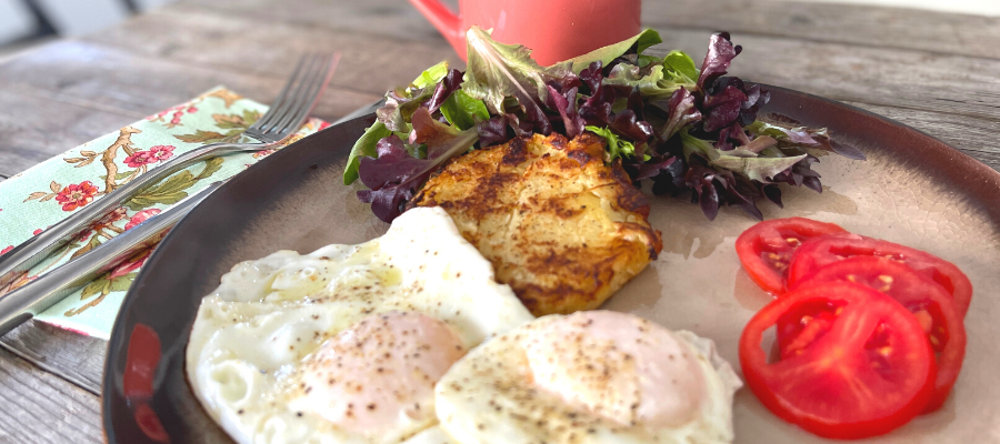 Spaghetti Squash Hash Browns
