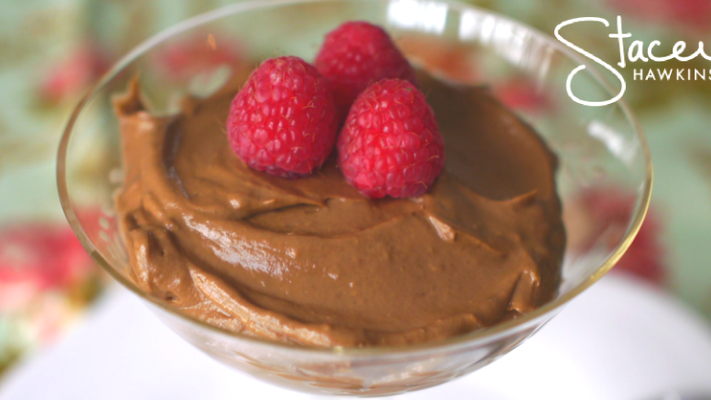 Image of Decadently Dark Chocolate Mousse ~ A Surprising Lean and Green Recipe