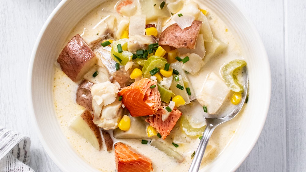 Image of Traditional Irish Seafood Chowder