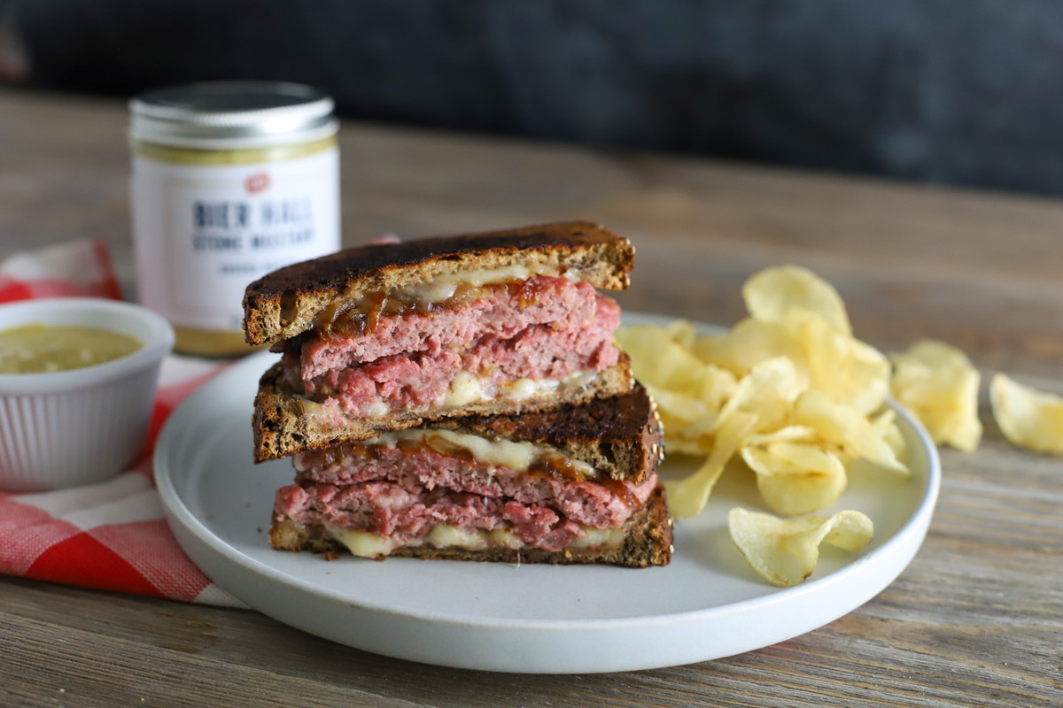 Corned Beef St. Patty Melt