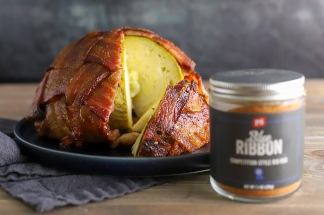 Image of Smoked Bacon Wrapped Cabbage