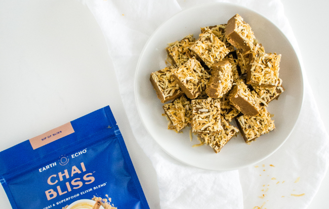 Image of Chocolate Chai Cashew Freezer Fudge