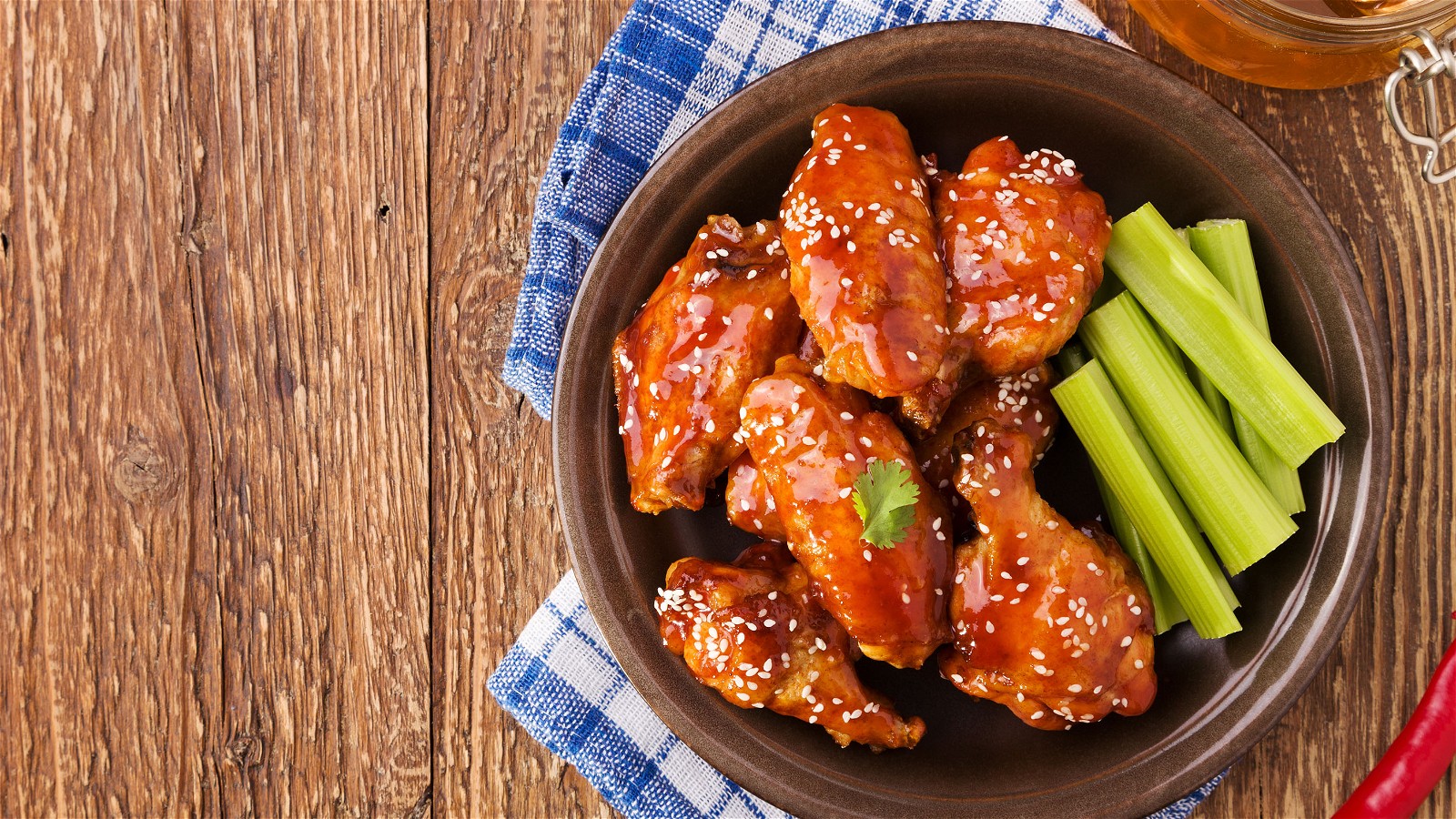 Image of Honey Sriracha Chicken Wings