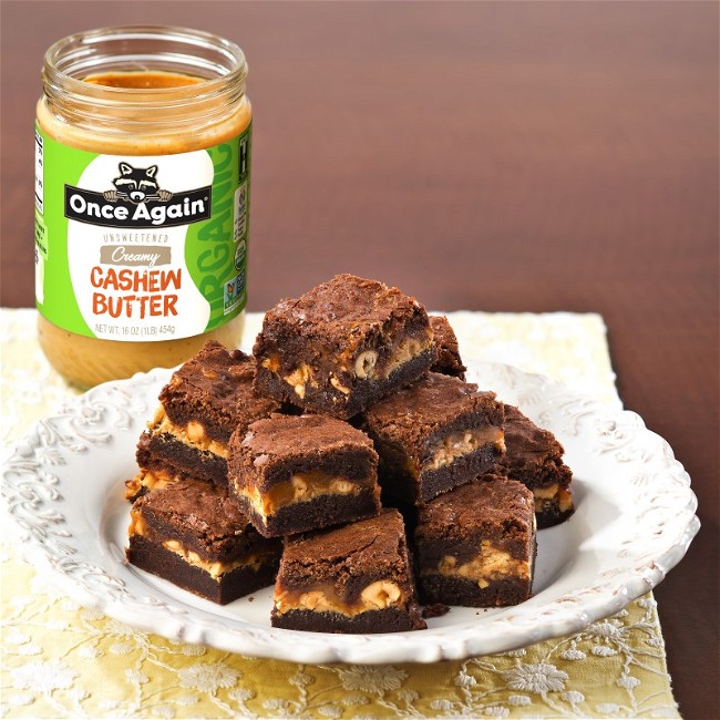 Image of Cashew Turtle Brownies