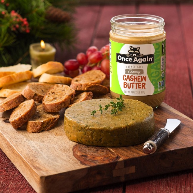 Image of Herbed Cashew Butter “Cheese”