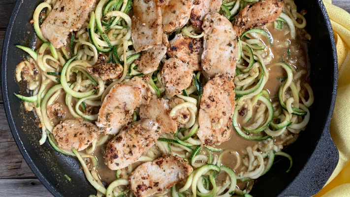 Image of Thai Chicken & Zoodles in Peanut Sauce