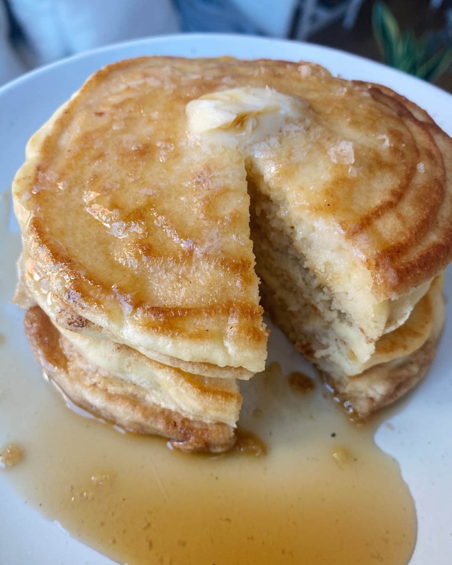 Image of Sourdough Protein Pancakes (gut friendly)