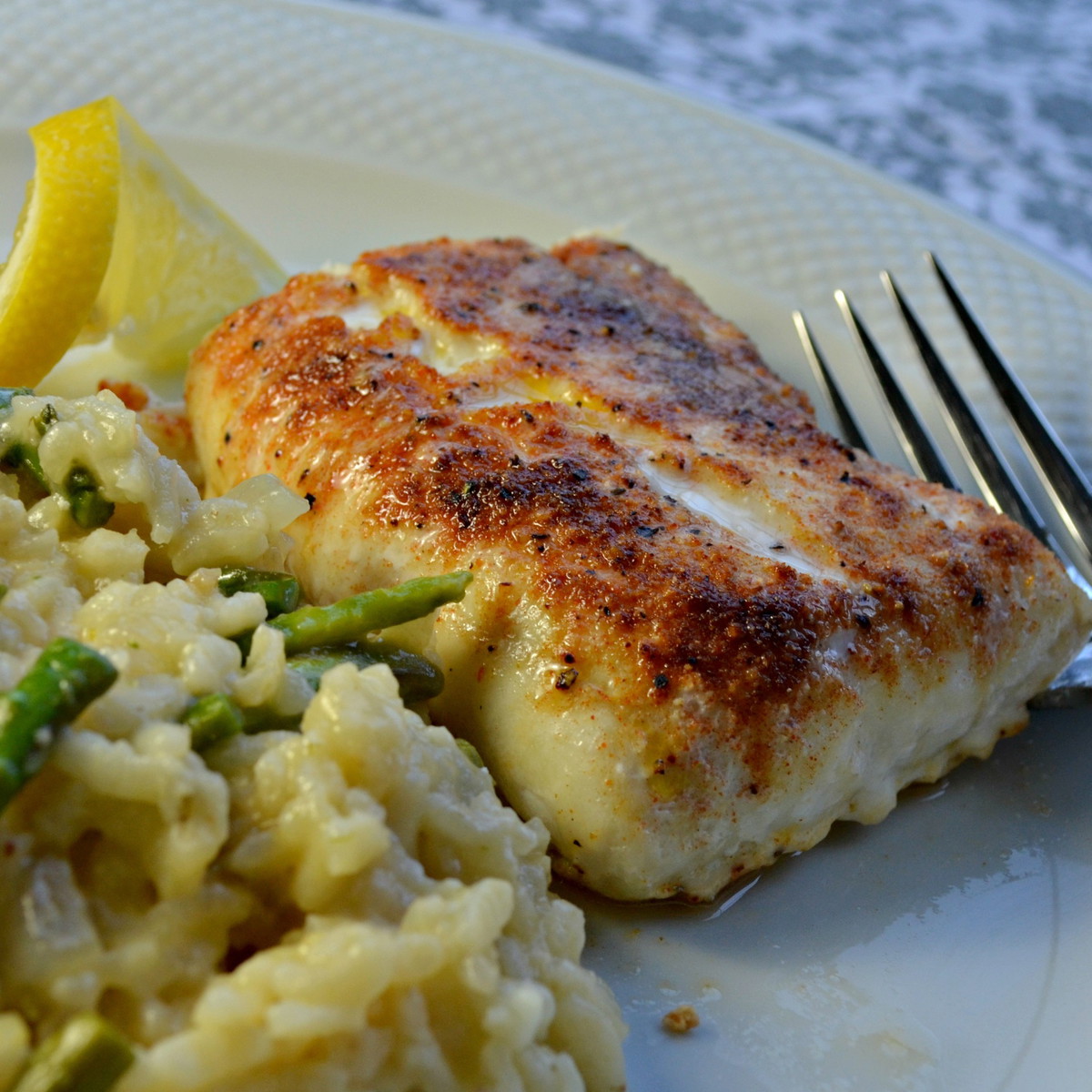 Broiled Haddock