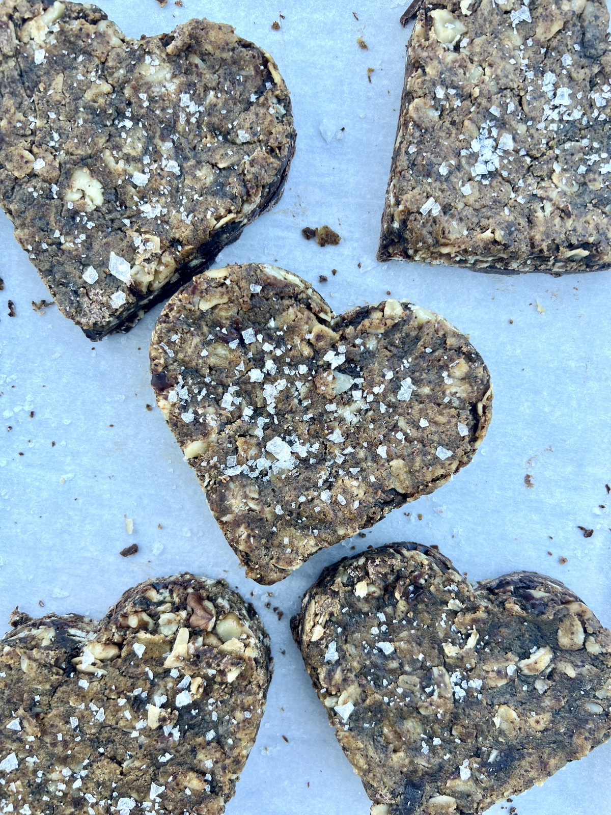 Carob Oatmeal Walnut Bars
