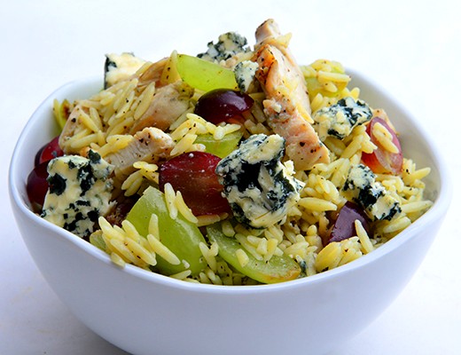 Image of Grilled Chicken, Grape and Orzo Salad