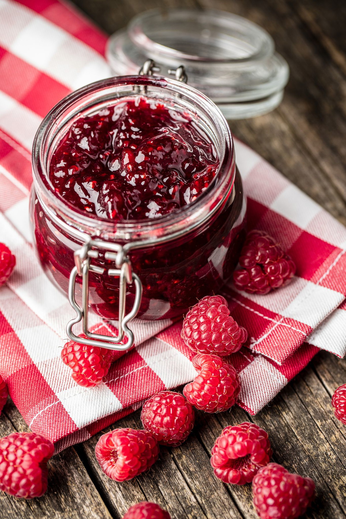 No Additional Sugar Raspberry Jam