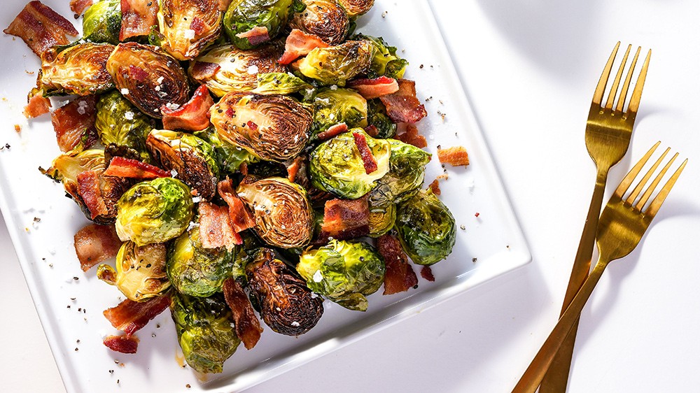Image of Maple Bacon Roasted Brussels
