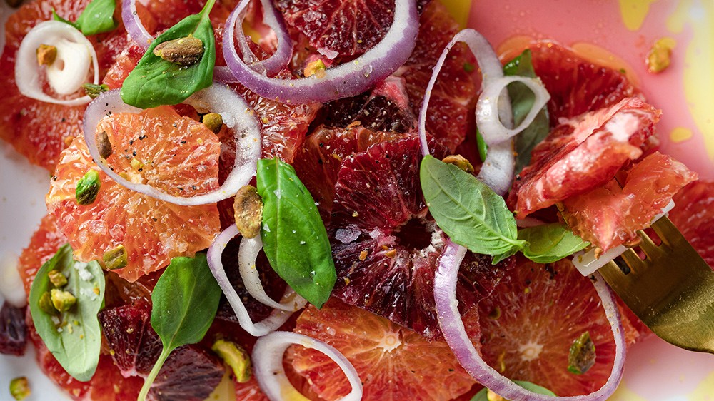 Image of Peppered Blood Orange Salad
