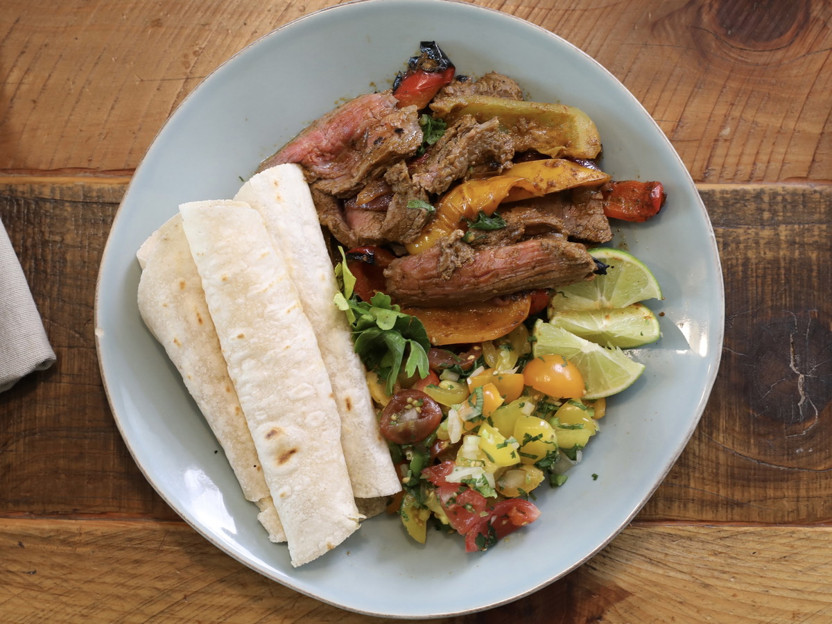 Chipotle Steak Fajitas