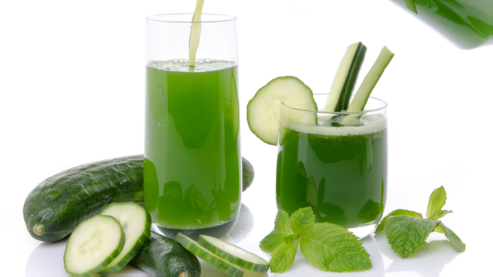 Image of Refreshing Green Lemonade Juice