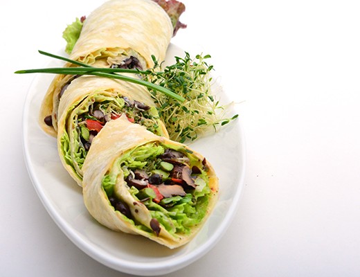 Image of Grilled Vegetable Chipotle Wraps