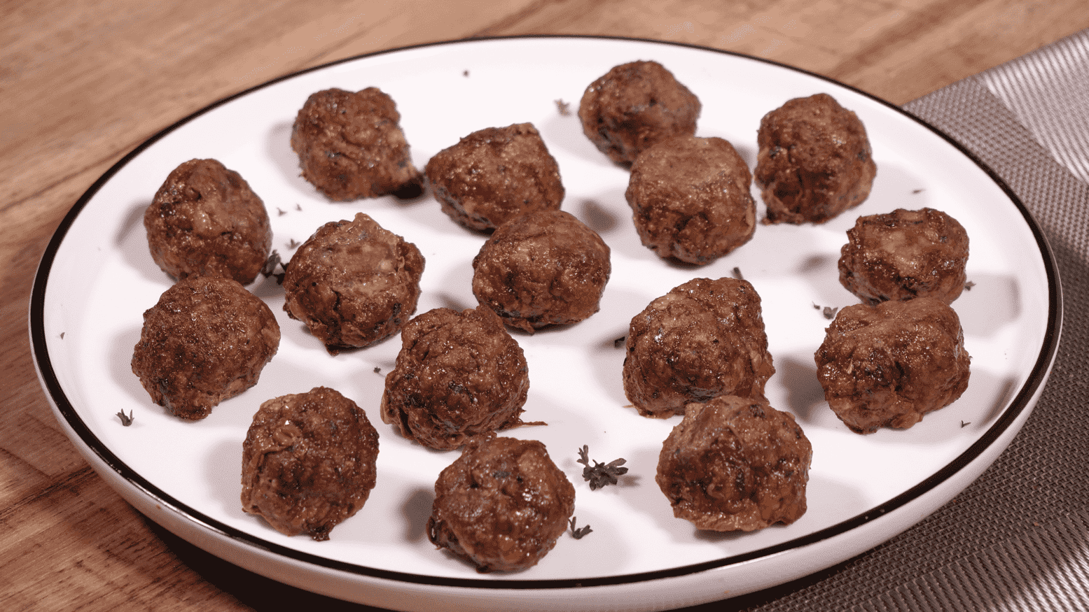 Image of Air fryer Juicy Meatballs