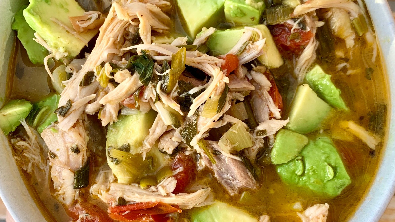 Image of Turkey Avocado Soup