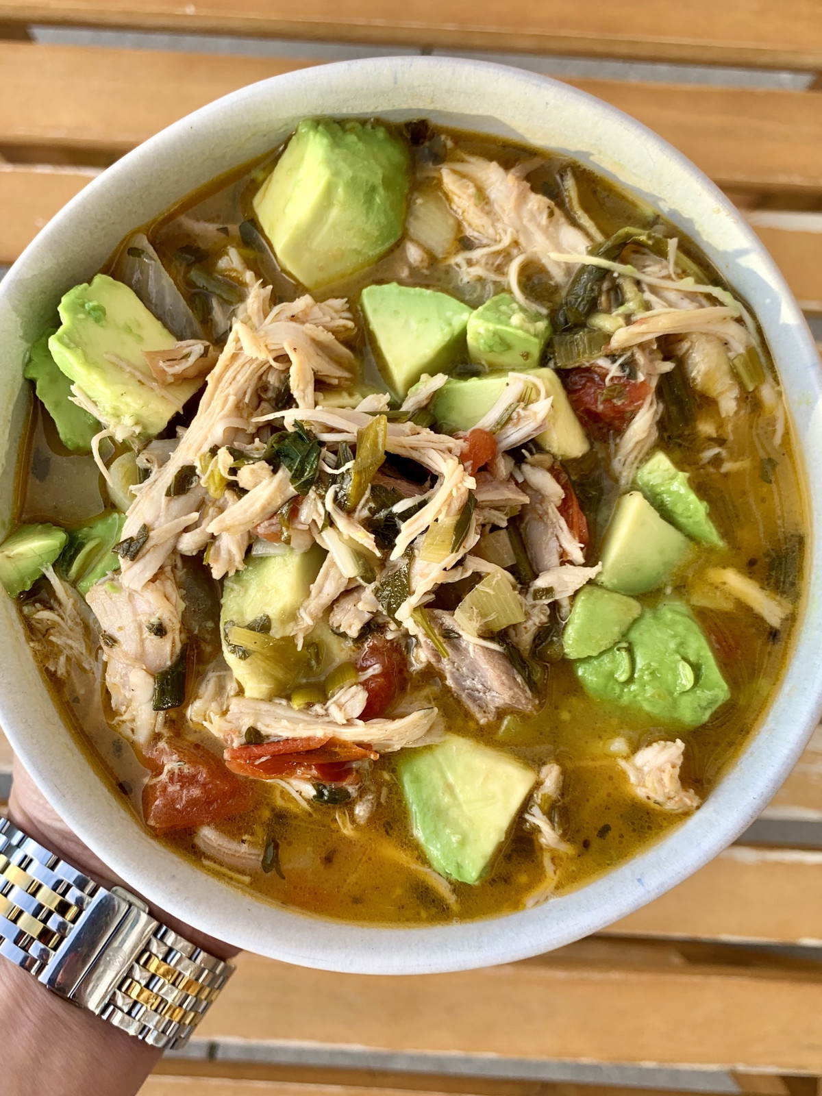 Turkey Avocado Soup