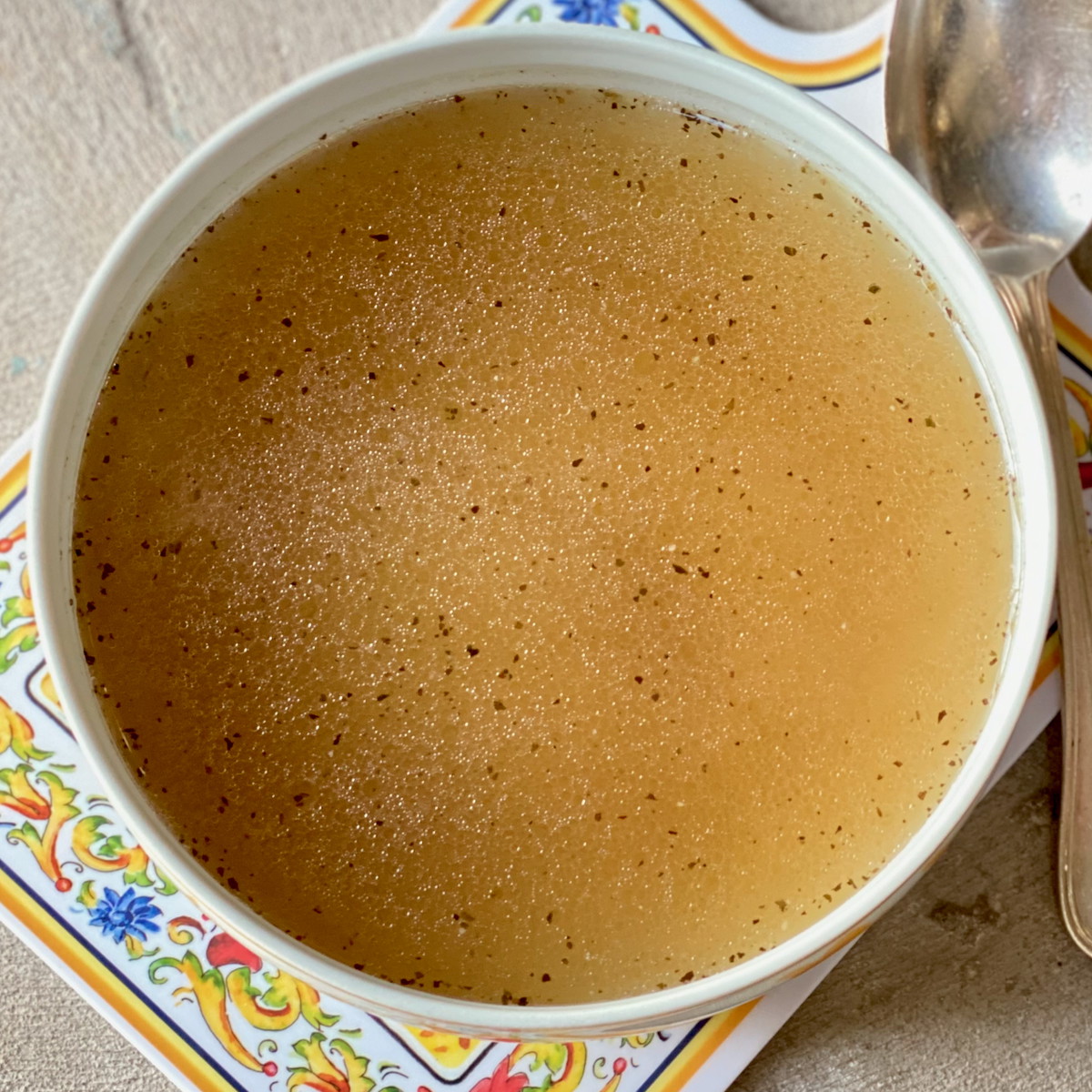 Persian Lemon Chicken Broth