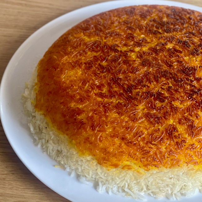 Image of Tahdig (Crispy Persian Golden Rice)