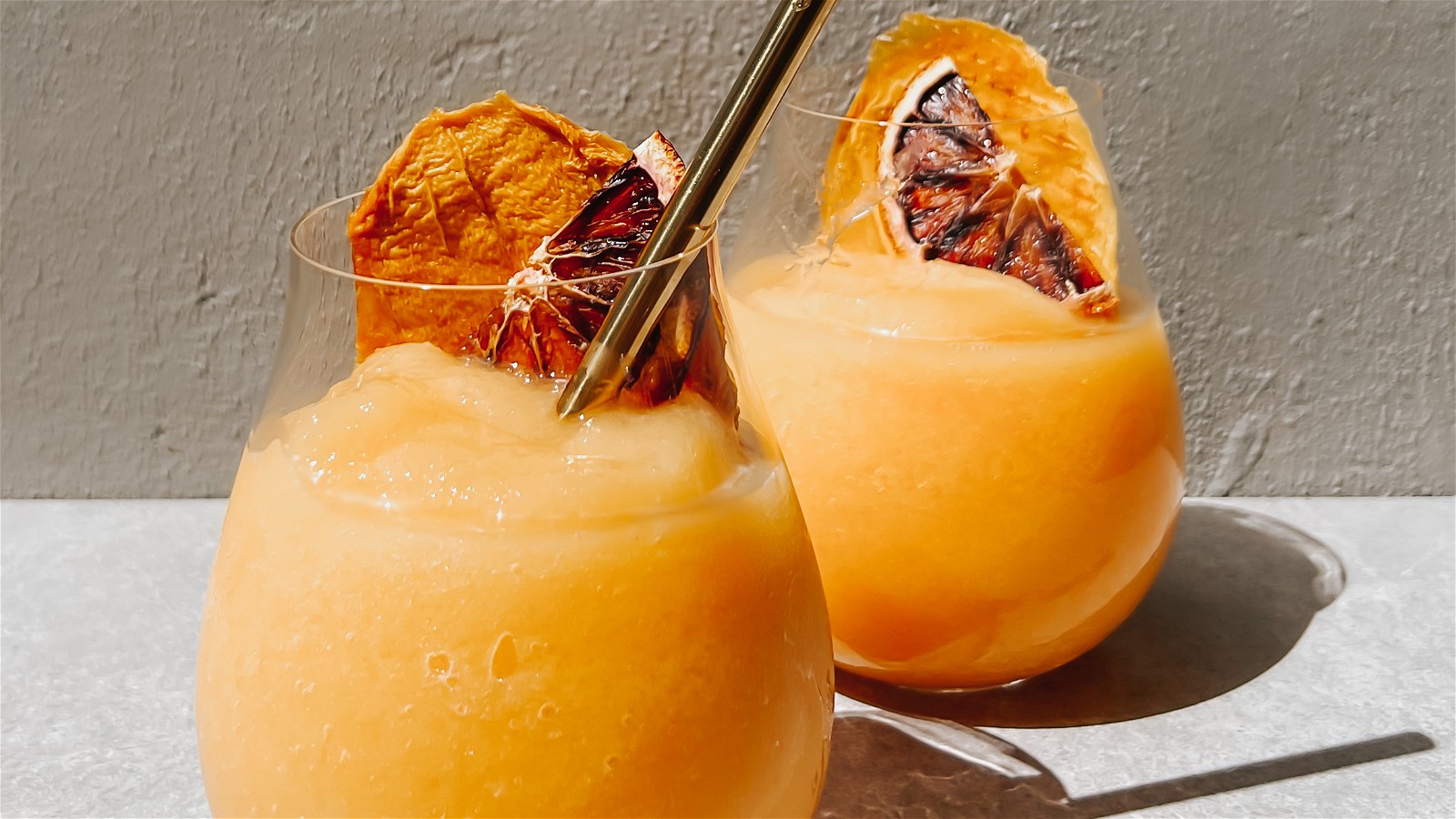 Image of  Blood Orange & Mango Slushie Spritz