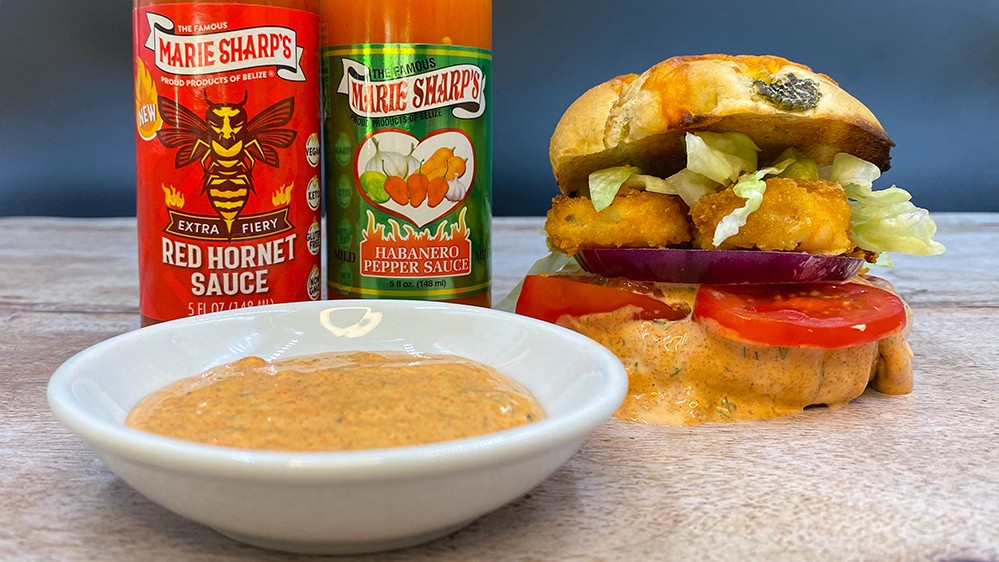 Image of Spicy Keto Shrimp Po’Boy