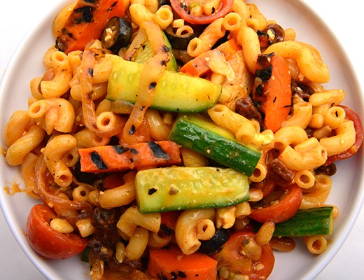 Image of Grilled Veggie Macaroni Salad