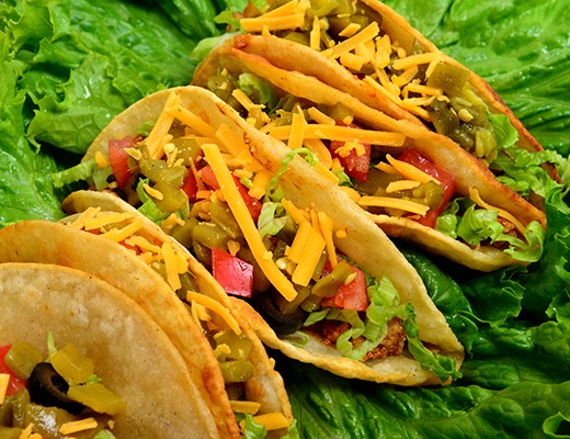 Image of Ground Beef Tacos with New Mexico Hatch Chiles
