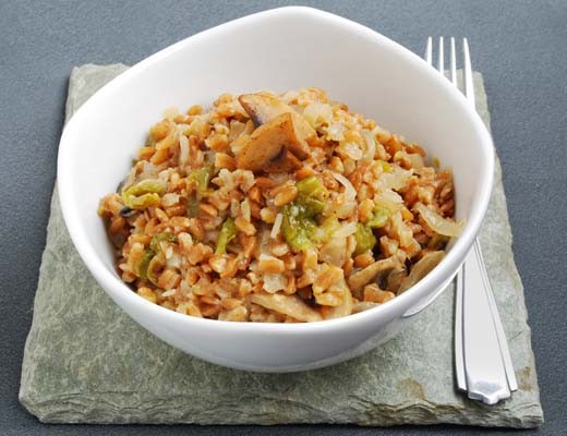 Image of Hatch Chile Farro Risotto