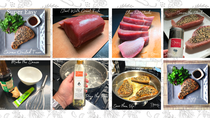 Perfect Pan Seared Tuna