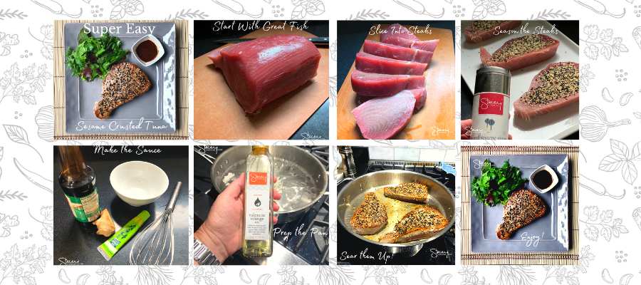 Perfect Pan Seared Tuna